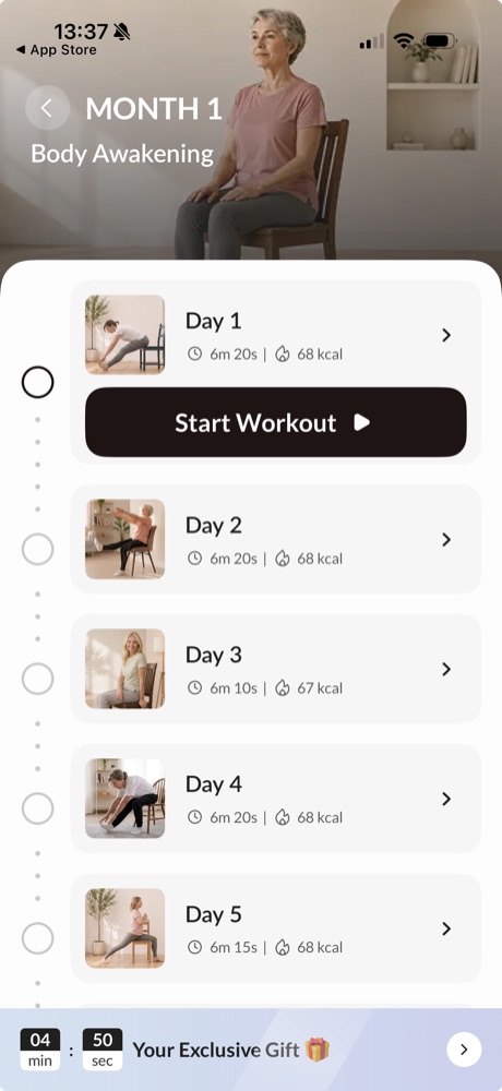 Plans screen