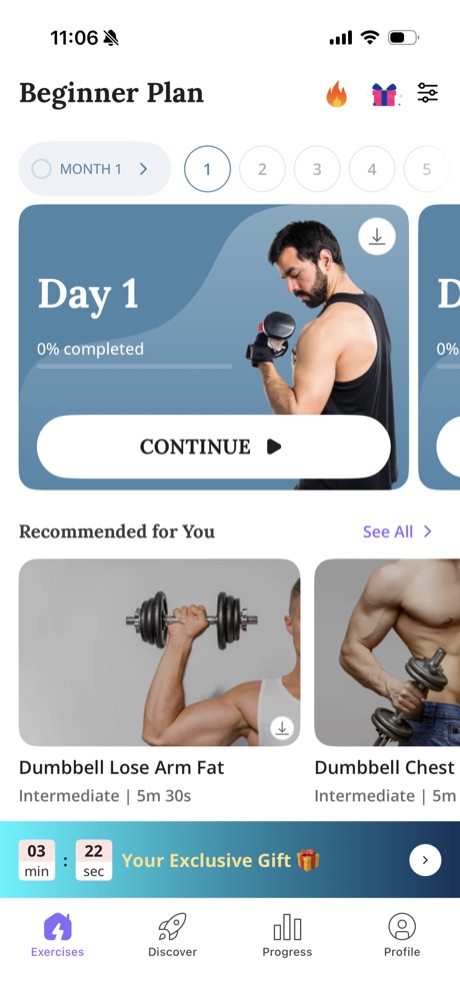 Your plan screen