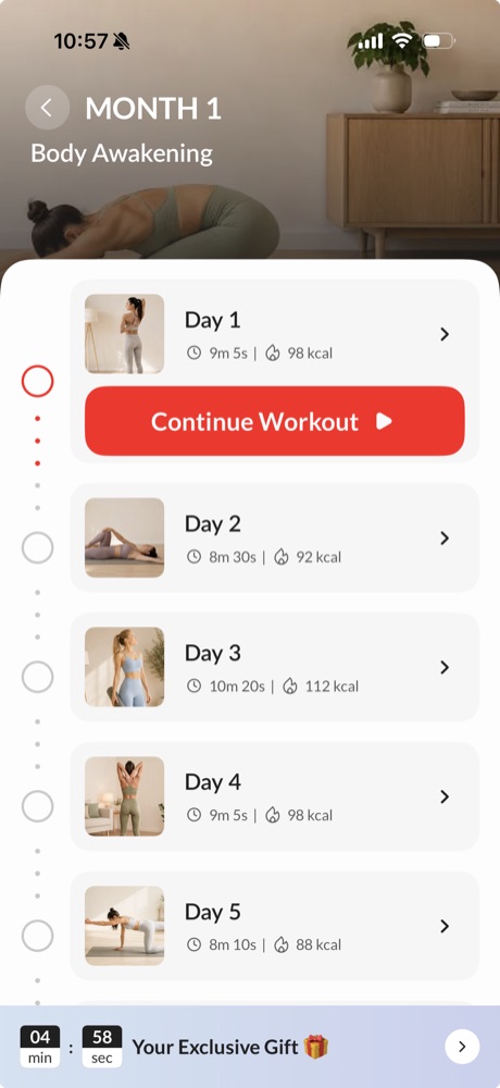 Plans screen