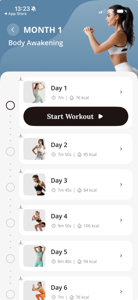 Plans screen